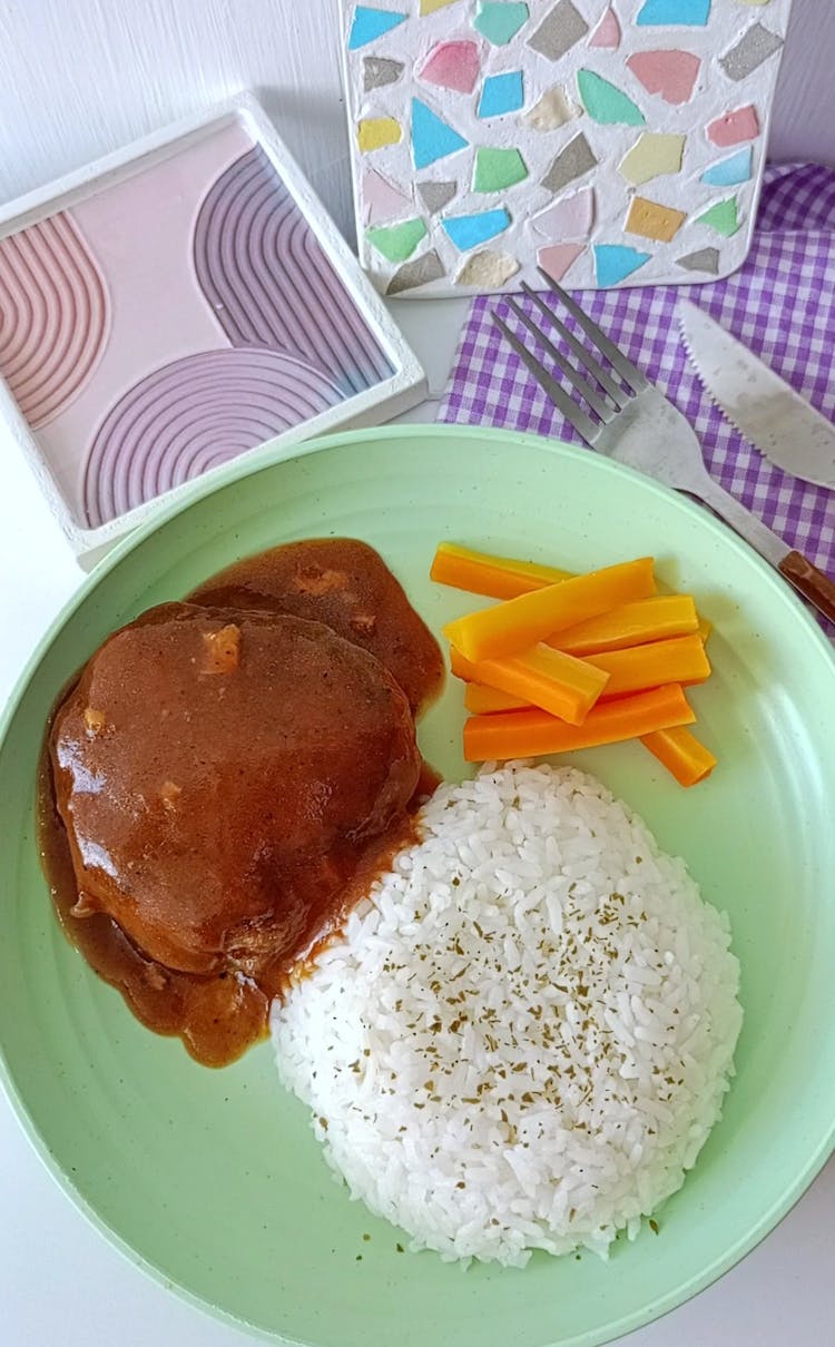 Langkah 5 Resep Hamburg Steak