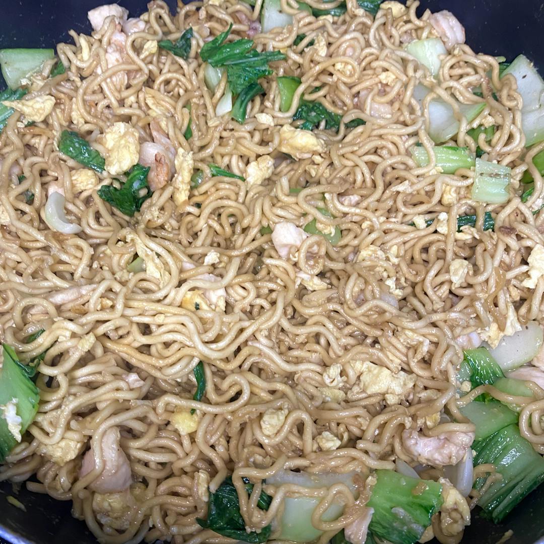 Gambar 2 Langkah 4 Resep Mie Goreng Seafood 