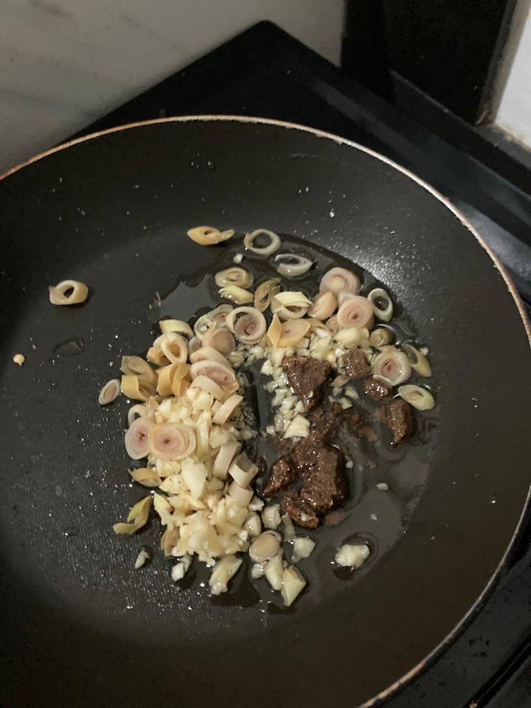 Gambar 1 Langkah 3 Resep Beef Sambal Matah