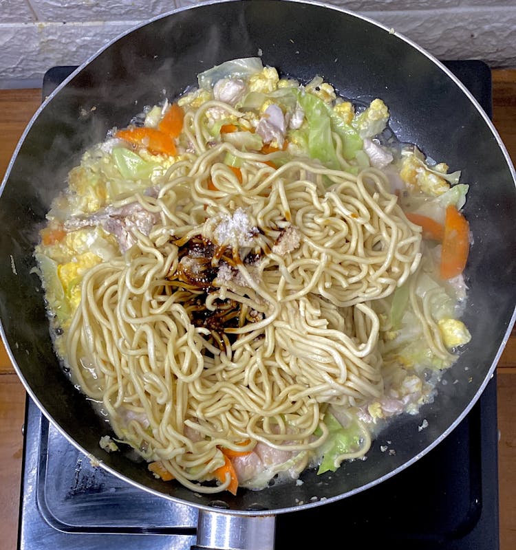 Langkah 3 Resep Mie Goreng Jawa