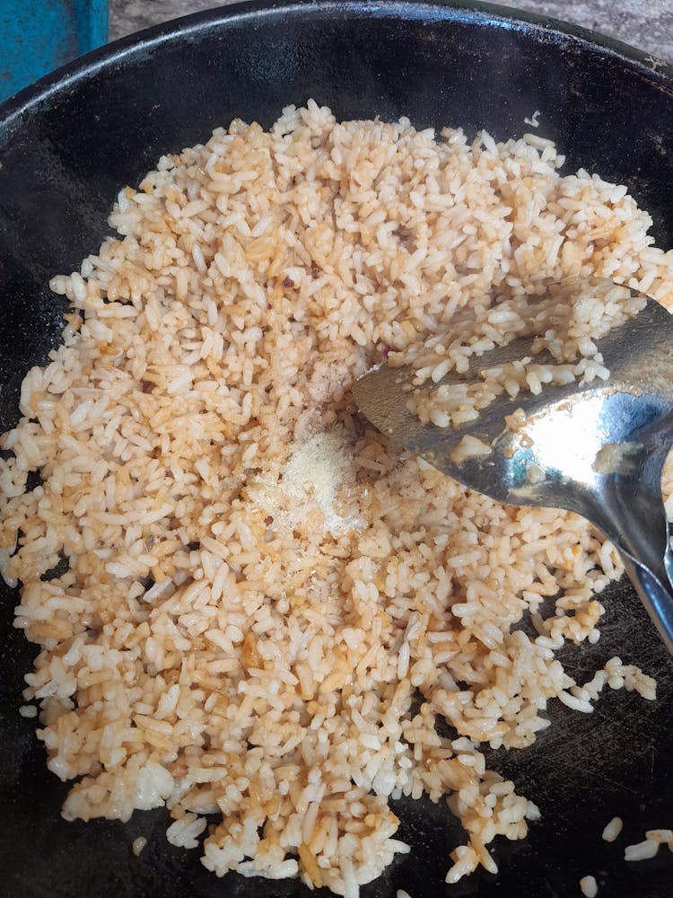 Langkah 4 Resep Nasi Goreng Ayam